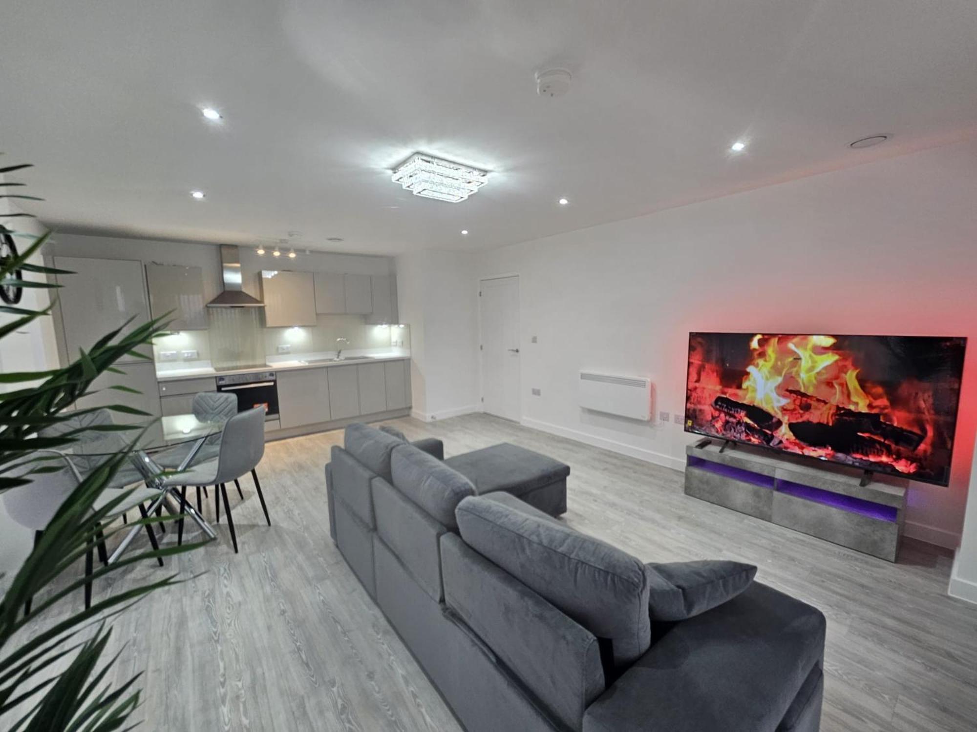 Serenity Waterfront 2 Bed Apartment Northfleet Exteriör bild
